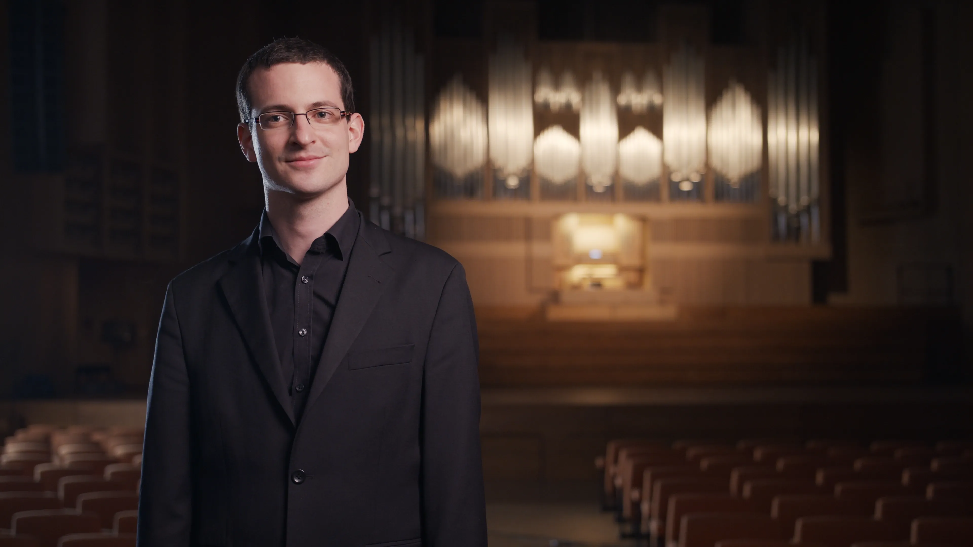 Grauwerk Projekt BRUCKNERzHaus Linz, Onlinekonzerte, Großer Saal, Orgel, Martin Riccabona