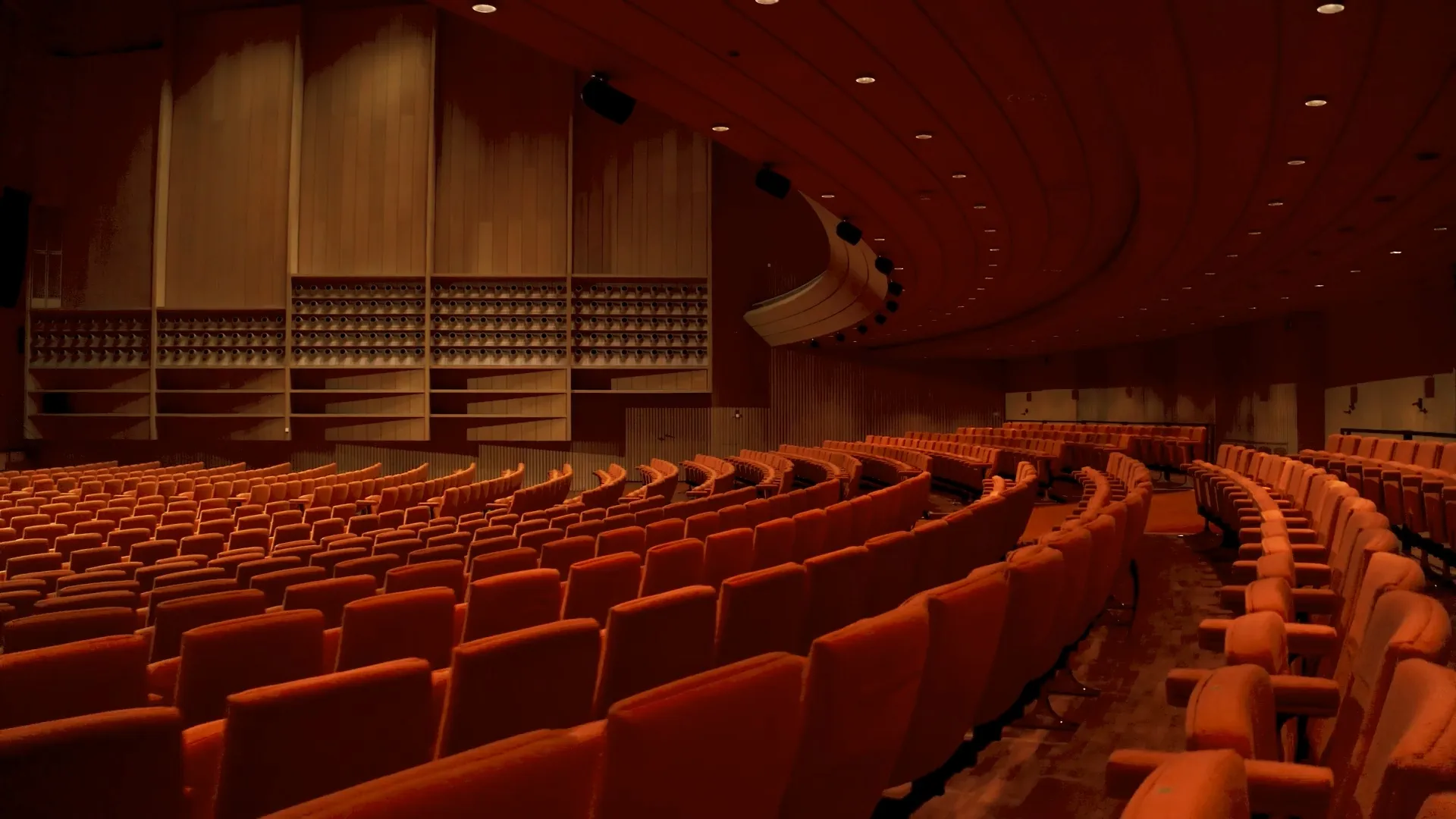 Grauwerk Projekt Brucknerhaus Linz Imagefilm, Großer Saal, Konzerthaus, Still