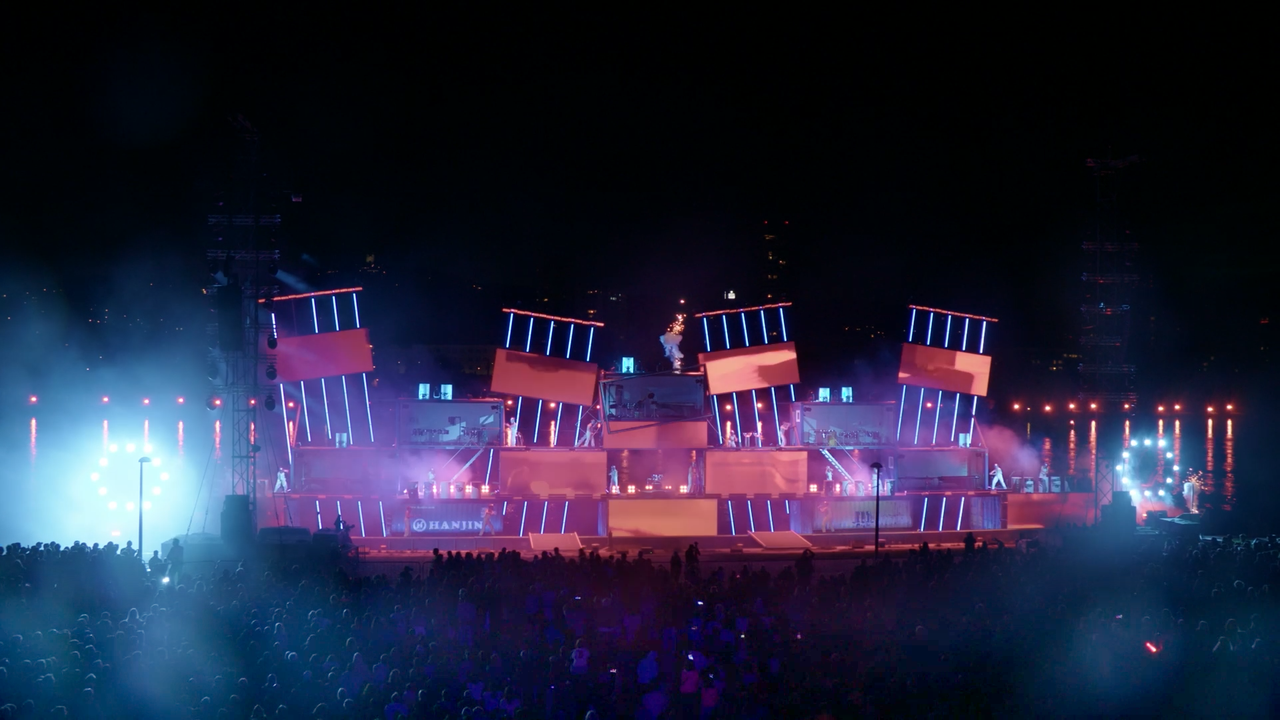 Grauwerk Linzer Klangwolke 2025 - Open Air Show; Thumbnail, Kunst & Kultur, Visualisierung