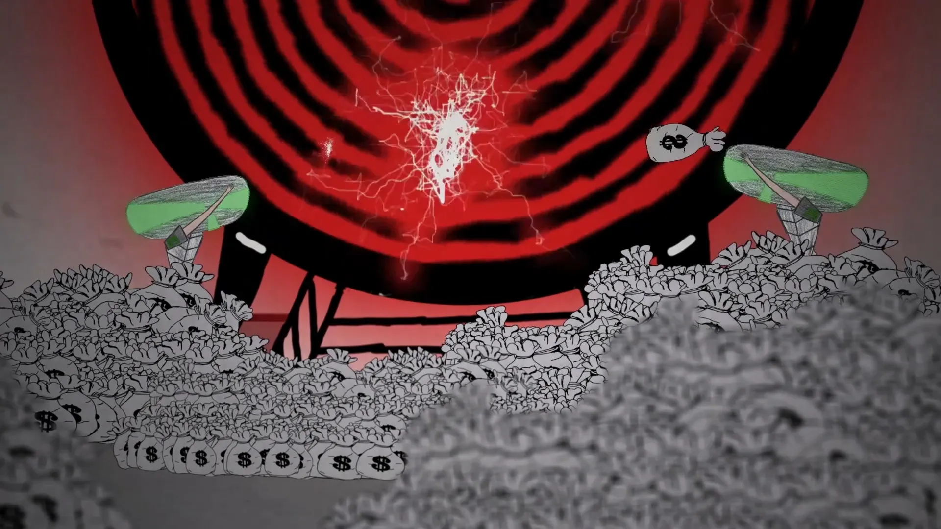 Grauwerk Projekt Wormholes Sounddesign, Felix Weisz, Animationsfilm, Box Humans, Still